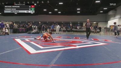 113 lbs 3rd Place - Michael Bernabe, CA vs Turner Ross, OK