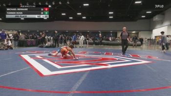 113 lbs 3rd Place - Michael Bernabe, CA vs Turner Ross, OK