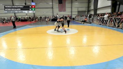 160 lbs Round Of 128 - Thomas Schechterly, PA vs Jayden Escalante, GA