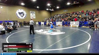 145 lbs Champ. Round 1 - Chad Arkinson, Nipomo vs Isaac Contreras, Madera