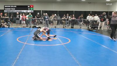 113 lbs Round Of 128 - Brodie Zeller, MO vs Tanner Tran, TN