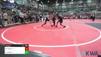 100 lbs Rr Rnd 1 - Michael Parker, Coweta Tiger Wrestling vs Aiden Jones, Tulsa Blue T Panthers