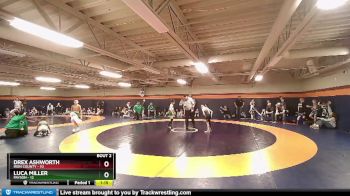 61 lbs Round 1 (16 Team) - Drex Ashworth, Iron County vs Luca Miller, Payson