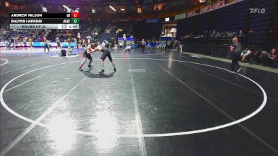 174 lbs Round Of 32 - Andrew Wilson, Gardner-Webb vs Dalton Harkins, Army