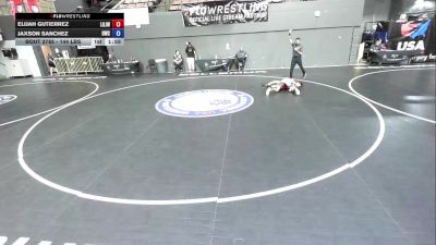 88 lbs 7th Place Match - Elijah Gutierrez, Lion Of Judah Wrestling Academy vs Jaxson Sanchez, Delta Wrestling Club