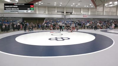 53 lbs Quarters - Olivia Nekolite, Nebraska Wrestling Academy vs Penelope Webb