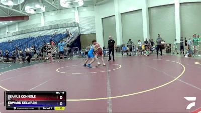 98 lbs Semifinal - Seamus Connole, PA vs Edward Kelwaski, IN