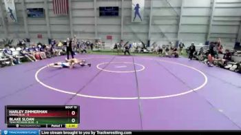 138 lbs Quarters & 1st Wb (16 Team) - Harley Zimmerman, Kansas Blue vs Blake Sloan, Team Michigan Blue