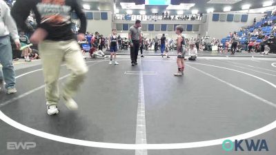 58 lbs Final - Baker James, Jacket Wrestling Club vs Mason Hileman, Blue Devil Wrestling
