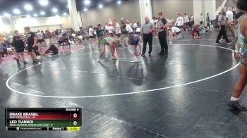 157 lbs Round 4 (6 Team) - Drake Brasiel, Ohio Titan Gold vs Leo Tiannoi, Head Hunters Wrestling Club