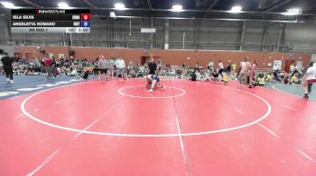 48 kg Rr Rnd 7 - Isla Silva, South Hills Wrestling Academy - GHSE vs Angeletta Romano, Grit Mat Club - GHSE