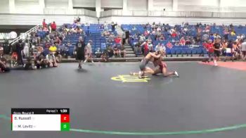 163 lbs Cons. Round 3 - Matt Levitz, Prairie Heights vs Brenton Russell, Warren Wrestling Academy