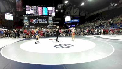 110 lbs 7th Place Match - Ali Svancara, ID vs Addison Hunt, TX