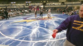 215 lbs Round 1 (4 Team) - Dylan Marshall, Xavier, CT vs Harrison Kinney, Hononegah, IL