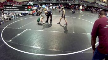 82 lbs Cons. Round 2 - Torryn Hughes, CWO vs Kiera McCathern, Nebraska Elite Wrestling Club