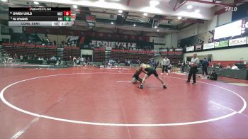 141 lbs Cons. Semi - Owen Uhls, Missouri vs KJ Evans, Northern Colorado
