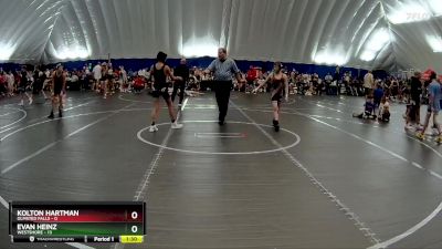 84 lbs Round 4 (8 Team) - Evan Heinz, Westshore vs Kolton Hartman, Olmsted Falls