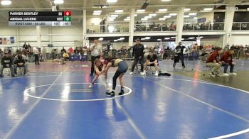 85 lbs 3rd Place - Parker Bentley, Die Hard WC vs Abigail Lucero, None