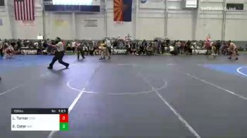 109 lbs Quarterfinal - Lindson Turner, Legacy Elite WC vs Elijah Cater, Mat Demon WC