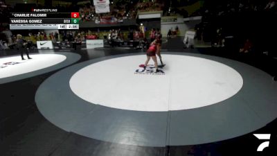 Champ. Round 1 - Charlie Falomir vs Vanessa Gomez, Benjamin Franklin Senior High School Wrestling