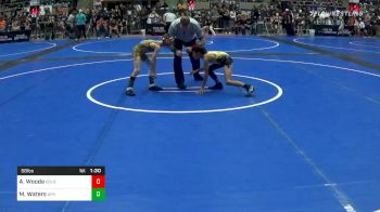 58 lbs Prelims - Analu Woode, Golden Back vs Marshall Waters, Greater Heights Wrestling