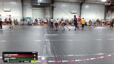 115 lbs Semifinal - Noah Lynch, 843 SOT vs Liam McKinney, Alpha Elite