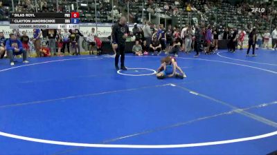 53 lbs Champ. Round 2 - Silas Royl, Powerhouse Wrestling Club vs Clayton Janorschke, Sebolt Wrestling Academy