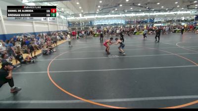 150 lbs Champ. Round 1 - Daniel De Almeida, Unattached vs Brennan Kicker, Unattached