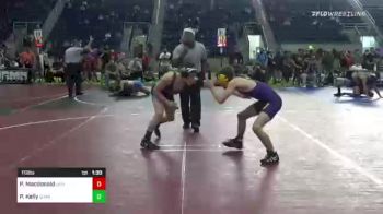 113 lbs Quarterfinal - Peyton Macdonald, Ukiah WC vs Paul Kelly, Sunkist Kids / Monster Garage