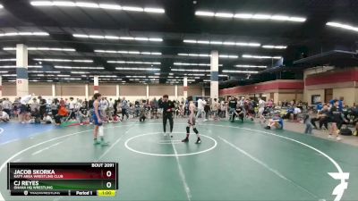 105 lbs Cons. Round 2 - Jacob Skorka, Katy Area Wrestling Club vs Cj Reyes, Ohana HQ Wrestling