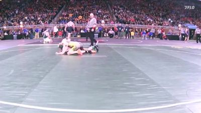 D4-106 lbs Champ. Round 1 - Hudson Miller, Clinton vs Christian Hansen, New Lothrop