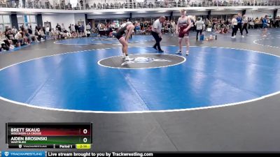 Elite 165 lbs Cons. Round 3 - Aiden Brosinski, Wartburg vs Brett Skaug, Wisconsin-La Crosse