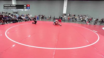 215 lbs Kendahl Hoare, Pennsylvania Blue vs Seth Hernandez, Oklahoma Blue
