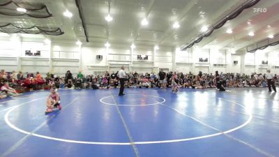 62 lbs Round Robin 1 - Abby Buck, Jacket Wrestling Club-Girls vs McKenna Virtue, Ohio Skibidi Rizzlers Purple