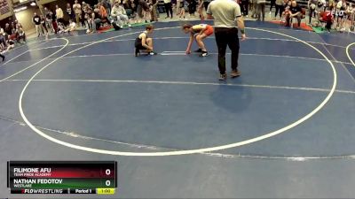 82 lbs Cons. Round 1 - Nathan Fedotov, WESTLAKE vs Filimone Afu, Team Pride Academy