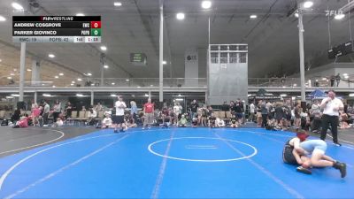 100 lbs Round 4 (6 Team) - Parker Giovinco, Poquoson-Pitbull vs Andrew Cosgrove, Empire WC