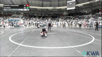 49 lbs Final - Michael Cawthorne, Tiger Trained Wrestling vs Eli Dicus, Raw Wrestling Club