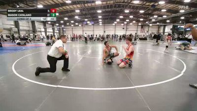 154 lbs Consi Of 4 - Brody Leal, FL vs Mason Catalano, CT