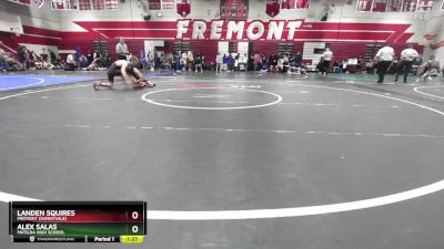 106 lbs Semifinal - Alex Salas, Matilda High School vs Landen Squires, Fremont (Sunnyvale)