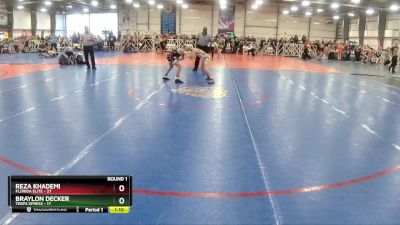 80 lbs Rd# 1 9:00am Friday - Reza Khademi, Florida Elite vs Braylon Decker, Terps XPress