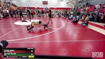 80-88 lbs Round 4 - Milton Miller, HRA vs Tytan Odell, Bear Cave WC