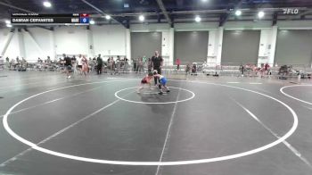 43 lbs 2nd Place - Daniel Rojo, Reign WC vs Damian Cervantes, Madera WC
