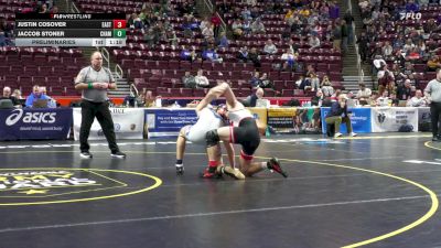 189 lbs Preliminaries - Justin Cosover, Easton Area vs Jaccob Stoner, Chambersburg