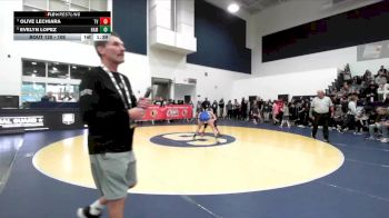 105 lbs Quarterfinal - Olive Lechiara, Temecula Valley vs Evelyn Lopez, Hamilton