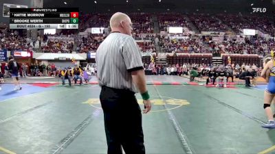 G - 155 lbs Semifinal - Hattie Morrow, Missoula Big Sky / Loyola Sacred Heart Girls vs Brooke Werth, Shepherd Girls