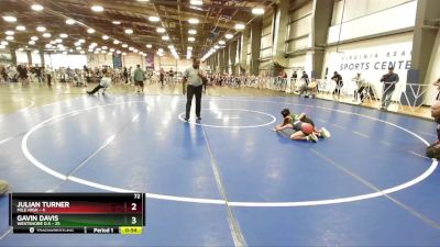 72 lbs Rd# 7- 10:45am Saturday Final Pool - Gavin Davis, Westshore D.S vs Julian Turner, Mile High