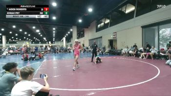 144 lbs Cons. Round 3 - Aiden Roberts, Siegel HS vs Josiah Fry, Rio Wrestling Club