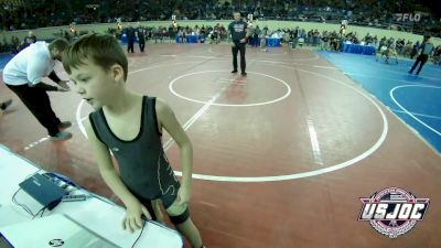 64 lbs Round Of 32 - Raylan Scroggins, Team Conquer Wrestling vs Alden Haley, Broken Bow Youth Wrestling