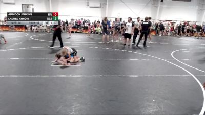 50 lbs Round 3 (4 Team) - Laurel Arnott, R&R Ladies Black vs Addidon Jenkins, MF Angels