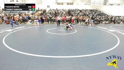 78 lbs Cons. Round 1 - Dausyn Moyer, Brockport Youth Wrestling Club vs Everett Tompkins, Crown City Wrestling